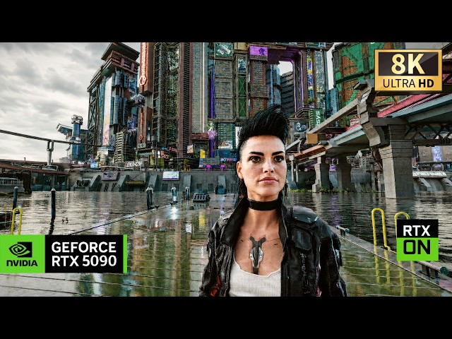 [4K] Cyberpunk 2077 RTX 5090 DLSS 5 Mod Ultra Path tracing - STUNNING Realistic Graphics | +300 Mods