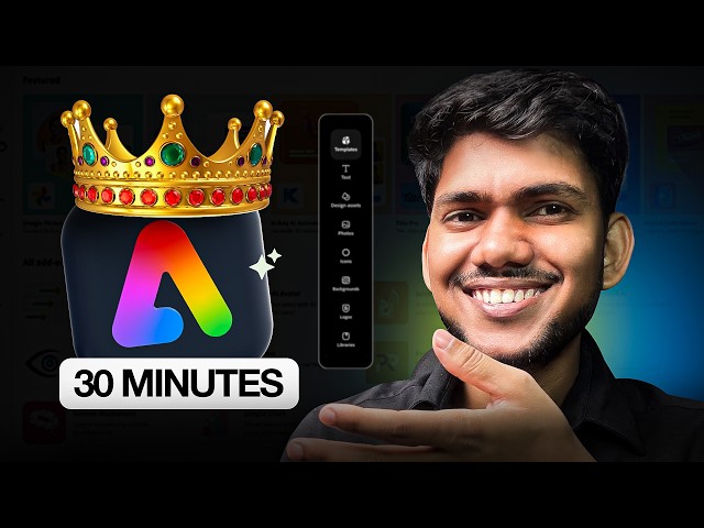 Adobe Express AI Full Tutorial 2026 — Top 5 Features for content creators