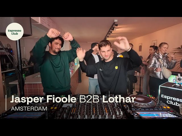 Coffee Party in Amsterdam Dance Event | Deep House mix by Jasper Fioole B2B Lothar