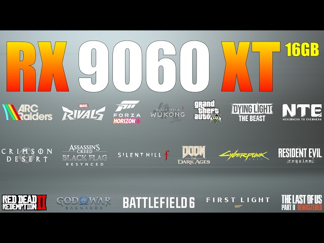 RX 9060 XT 16GB – Better Than Expected? (30 Games Tested)