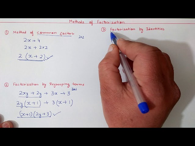 Chapter:12 Factorisation (Introduction) Ncert Maths Class 8 | Cbse