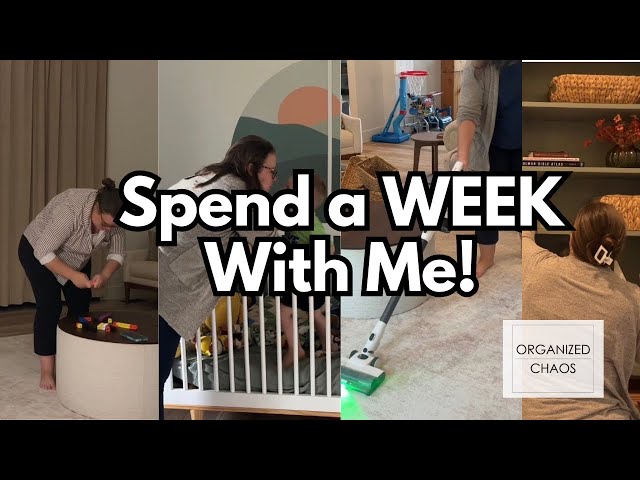 Spend the WEEK With Me / DITL / Working Mom / Homeschool / SAHM