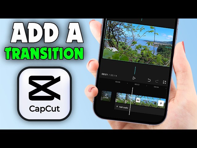 Capcut tutorial: How to add a transition between clips?