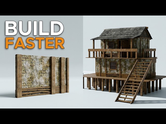 Making a Medieval House From Zero | Blender Tutorial