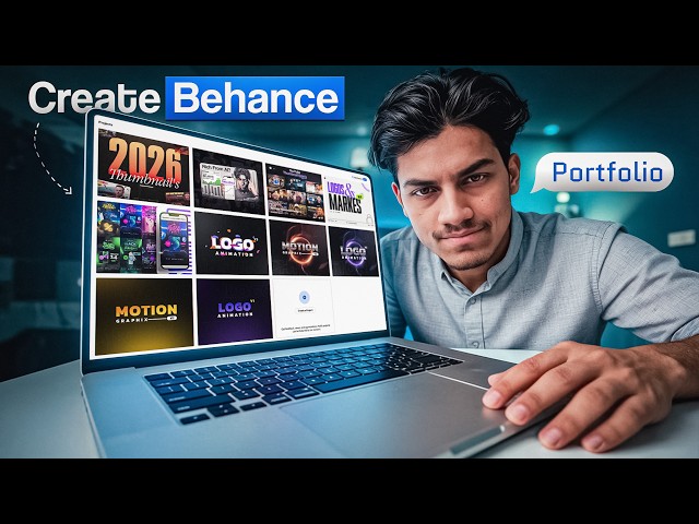 Design Your Portfolio on Behance in Just 10 Minutes for Free (Complete Tutorial)