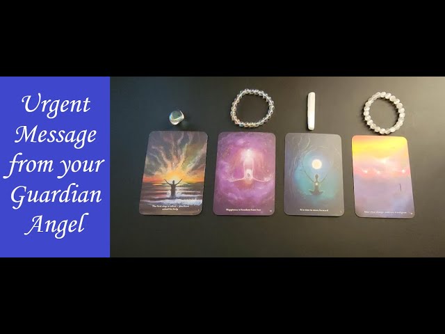 PICK A CARD: Urgent Message from your Guardian Angel (brief reading)
