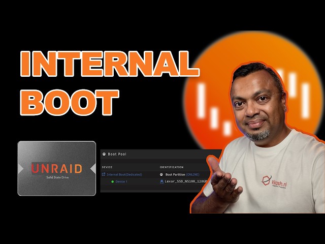 Unraid Running from Internal Boot SSD