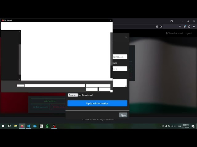 Market web app project using python flask