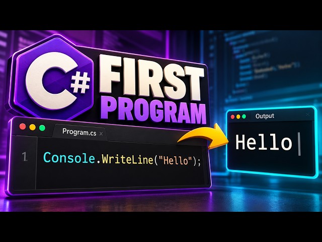 Learn C# from Zero: Your First 10 Minutes