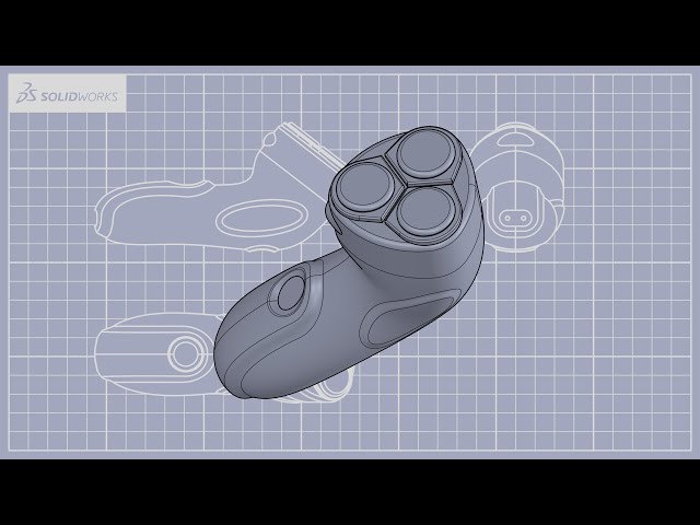 SolidWorks | Surface Modeling | Shaver