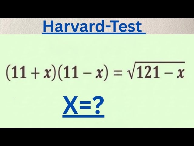 USA | Can you solve this? | Math Olympiad 