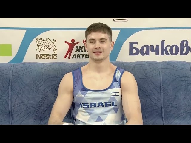 Ron ORTAL (ISR) [HB 13.566🥉] 2026 Varna World Challenge Cup_MAG Horizontal Bar Final