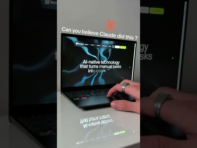 Claude + Three.js 3D Scroll Animation 🤯 | Cinematic Web Design