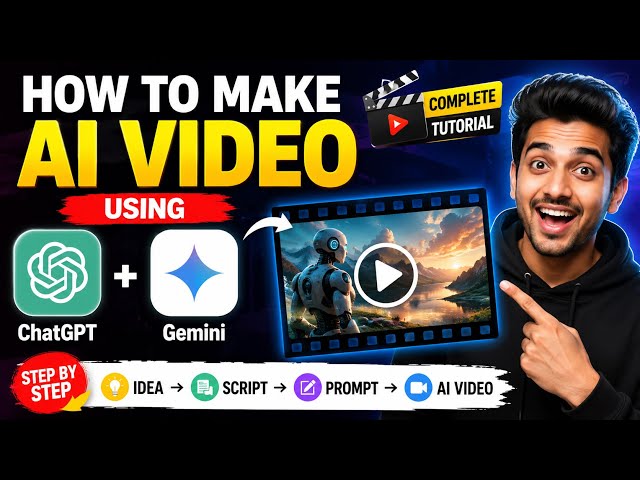 Create Amazing AI Videos with ChatGPT & Gemini | 