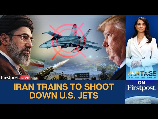 Iran Trains Fighters With Missiles to Shoot Down Trump's Jets | Vantage LIVE
