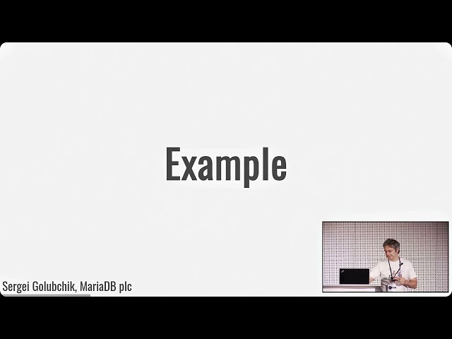 MariaDB Vector - Sergei Golubchik