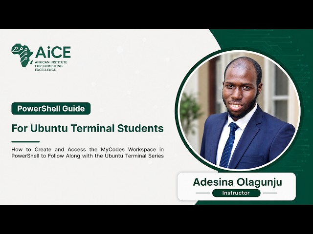 PowerShell Guide for Ubuntu Terminal Students