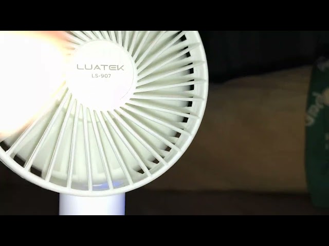 Ventilador potável luatex