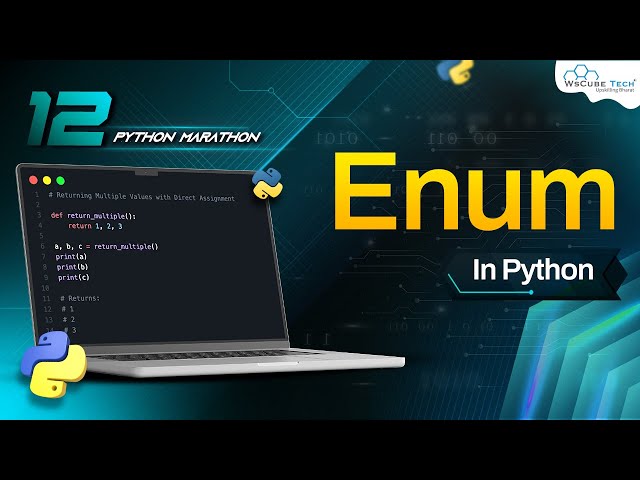 How Can I Represent an 'ENUM' in Python? | Python Programming Tutorial