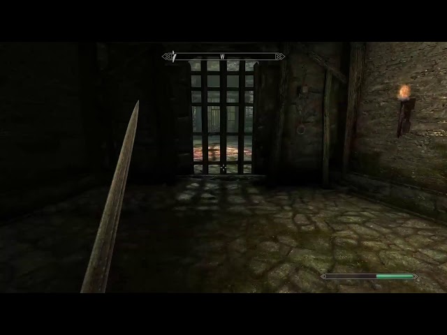 First time Skyrim!!! I didn't expect this