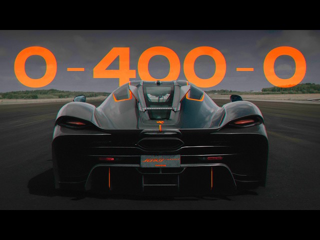 KOENIGSEGG Jesko Absolut | 0-400-0 km/h - NEW WORLD RECORD
