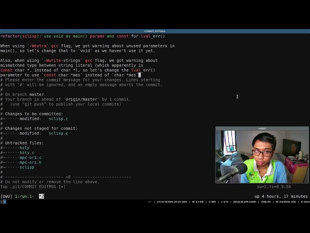 Study with me: learn C programming language by building our own lisp (Part 41)