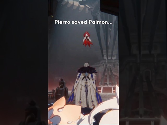 Pierro saved Paimon... #genshinimpact