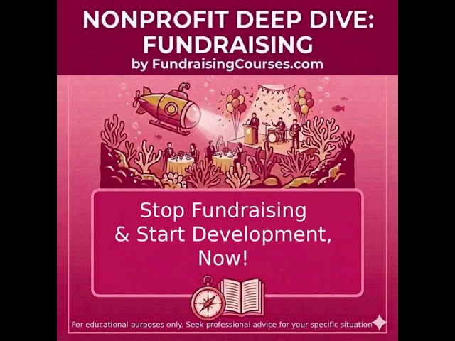 Stop Fundraising Start Development Now