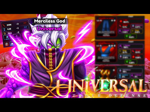 The BEST Build & Path For Black Goku (Merciless God) In Universal Tower Defense X!