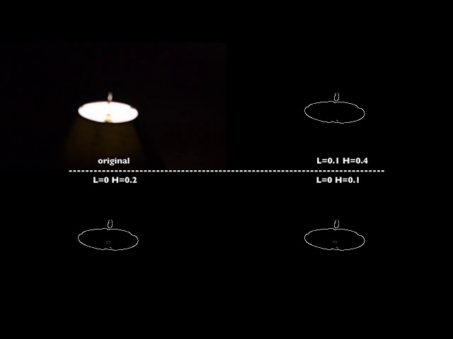 Edge Detection filter for focusing assistance.