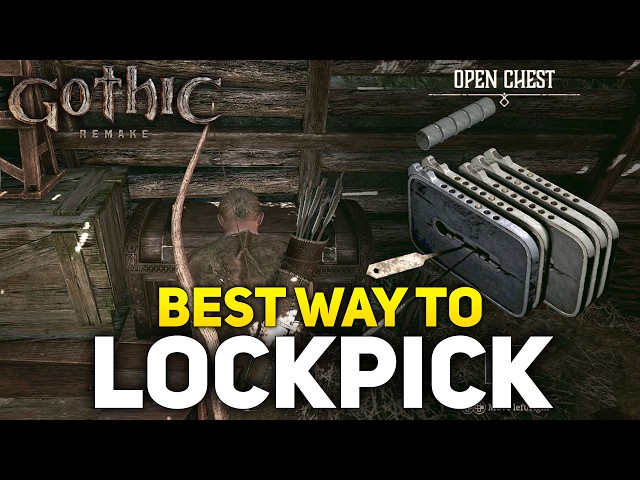 Gothic 1 Remake - How To Lockpick Guide (Increase Lockpick Skill)