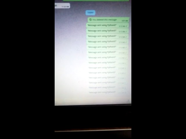 Irritating my friend using Whatsapp Automation w/ Python!