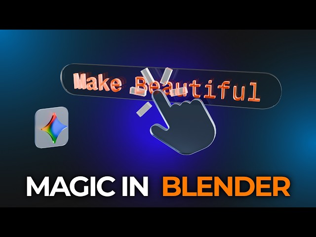 I Added AI in BLENDER 3D