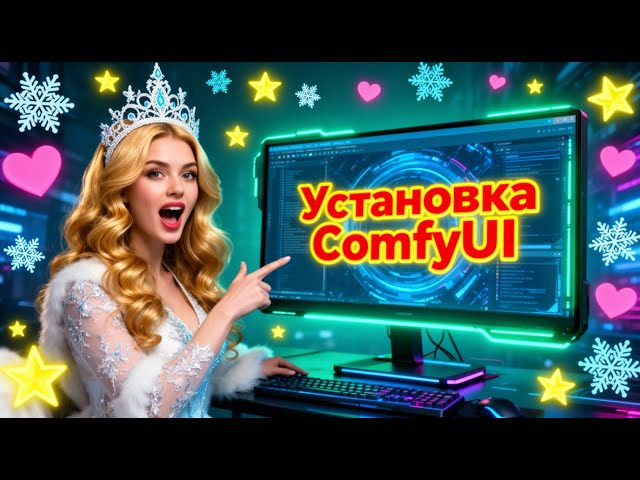 Как установить ComfyUI + Manager одним кликом на линукс