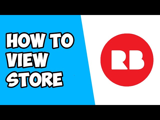 How To View Store on Redbubble