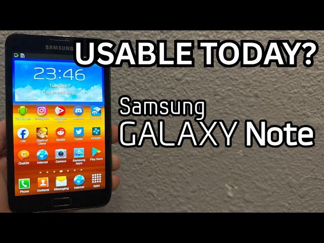 The Samsung Galaxy Note Experience in 2025