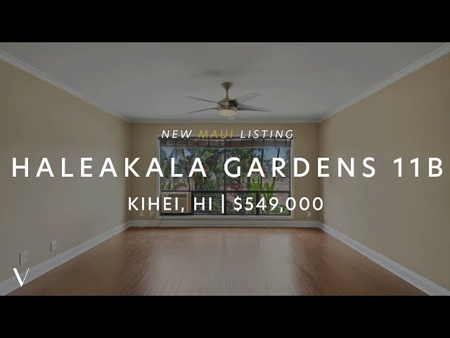 Modern Maui Condo Near the Beach | Haleakala Gardens 11B Tour