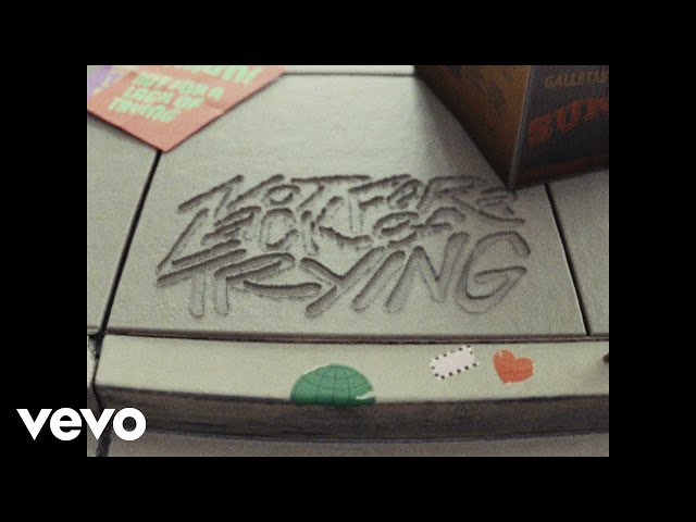 aron! - Not For A Lack Of Trying (Lyric Video)