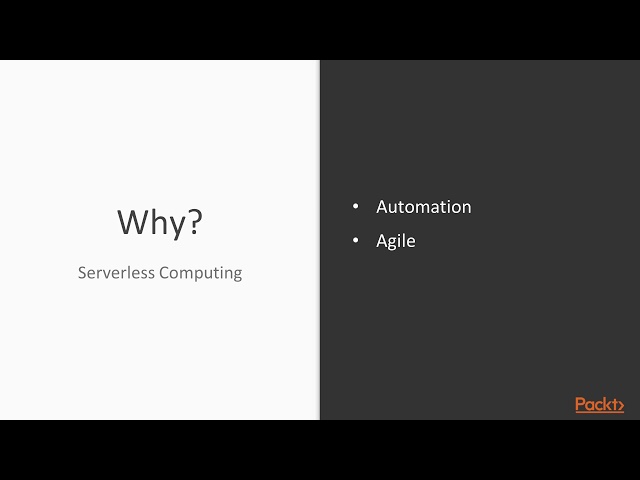 Hands-on Serverless Architecture with AWS Lambda :  The Course Overview  | packtpub.com