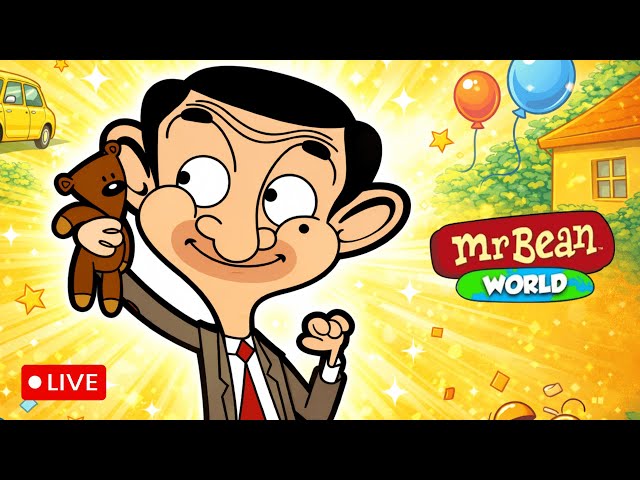Mr Bean World - Animated Series 🔴 LIVE | Best Cartoons World