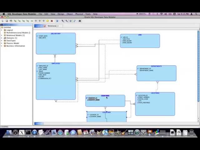 Oracle SQL Developer Data Modeler : reverse engineering