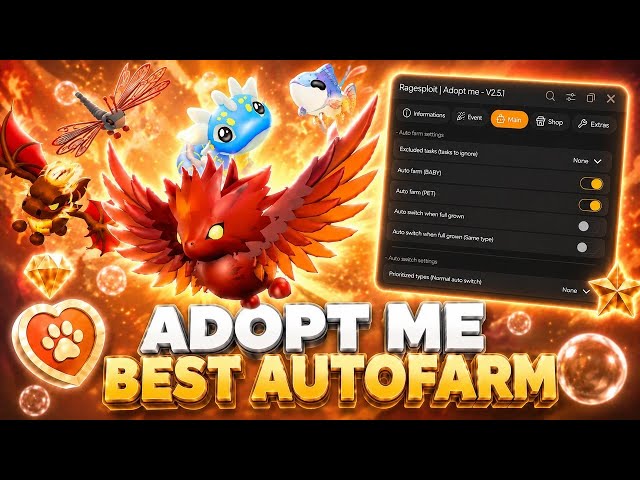 [NEW] ADOPT ME AUTO FARM SCRIPT | AUTO FARM CASH, PETS, AND EGG