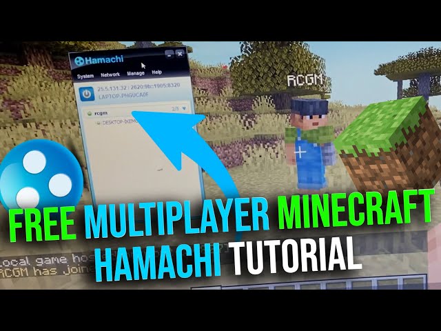 FREE MULTIPLAYER MINECRAFT - Hamachi Tutorial (2025)