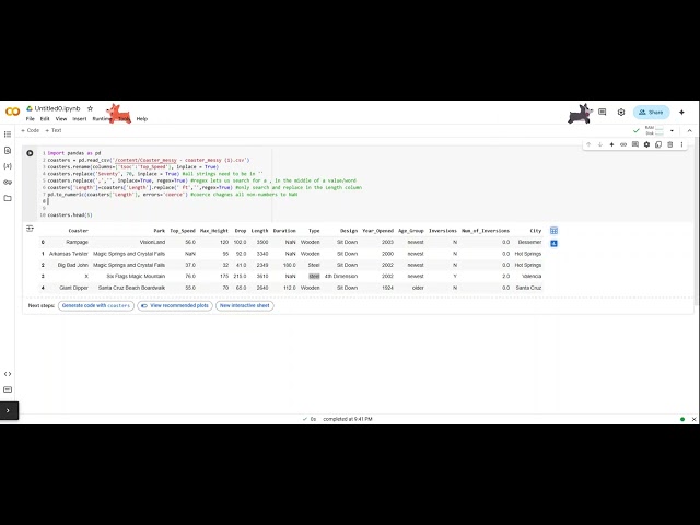 Python:  Data Cleaning (Basic)