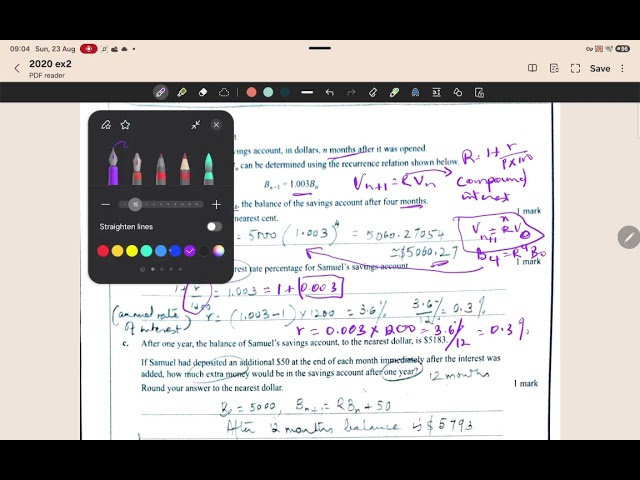 2020 Recursion questions 8,9,10,11
