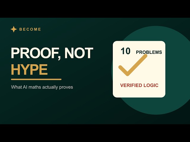 AI Solved 10 "Impossible" Math Problems — And Proved It Wasn't Bluffing