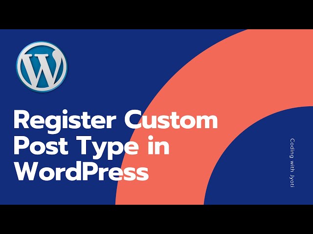 custom post type in wordpress without plugin |  custom post type in wordpress | custom post type