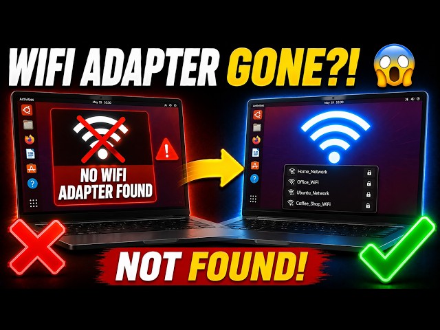 How to Fix “No Wi-Fi Adapter Found” Error on Ubuntu