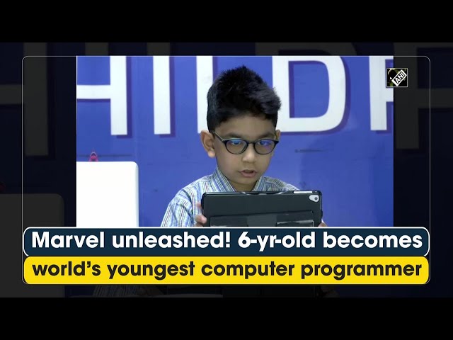 Marvel unleashed! 6-yr-old becomes world’s youngest computer programmer