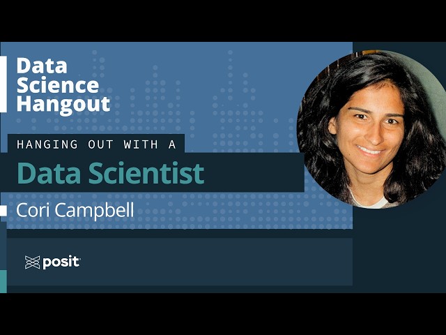 Epidemiology using real world data | Cori Campbell | Data Science Hangout